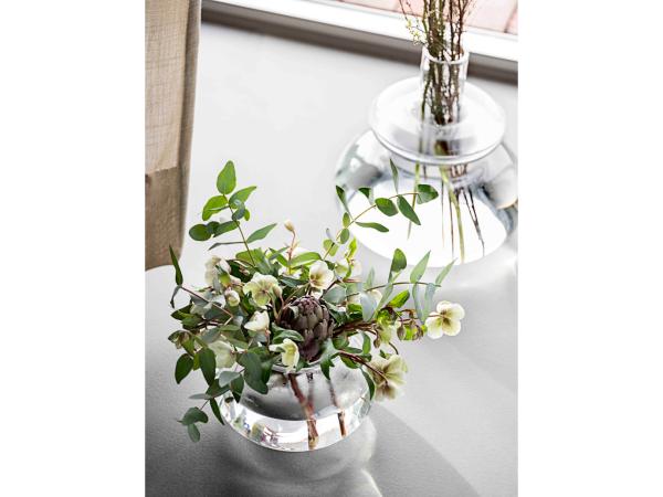 Zone Vase 31,7 x 33 cm i pure clear, Inu